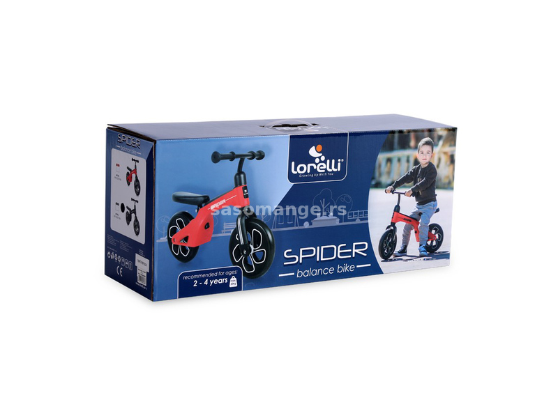 Lorelli Bicikl bez pedala Spider Red 10050450004