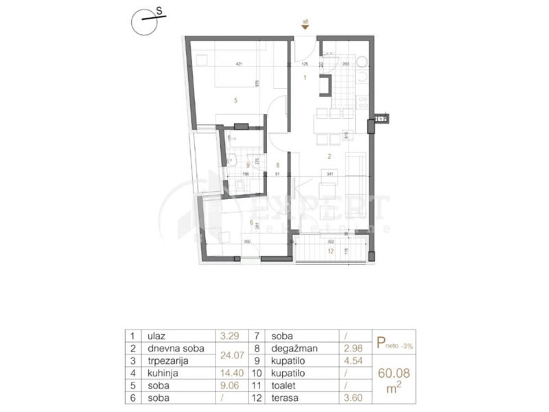 Novogradnja, Čalije, Povraćaj pdv-a, 63 m2