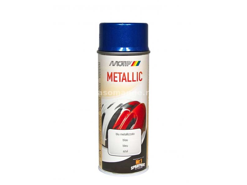 Metalik boja u spreju 400ml / 394027 - plava