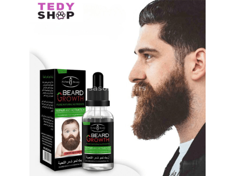 Magično ulje za rast brade