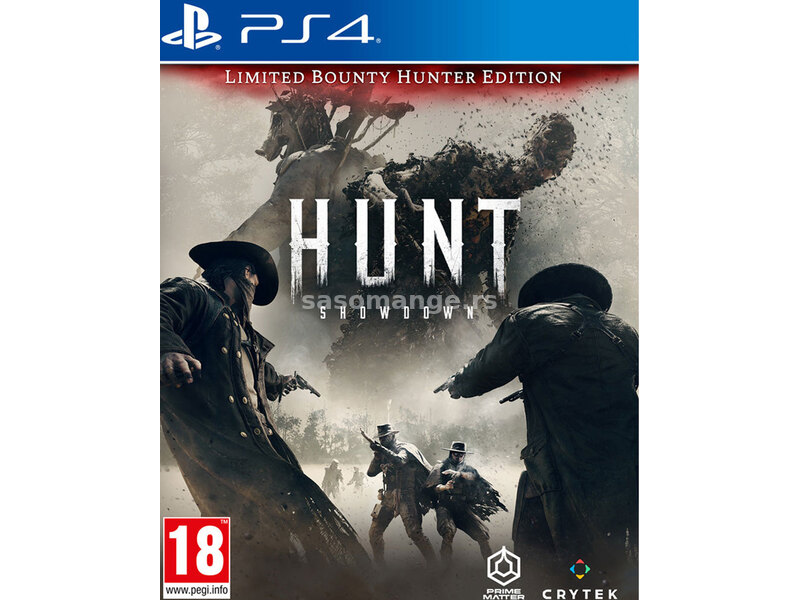 Ps4 Hunt Showdown - Limited Bounty Hunter Edition