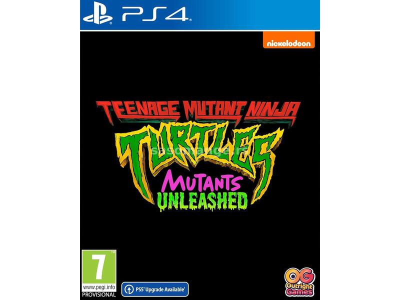 Ps4 Teenage Mutant Ninja Turtles - Mutants Unleashed