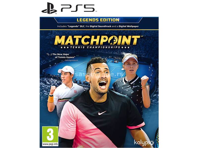 Ps5 Matchpoint: Tennis Championships - Legends Edition