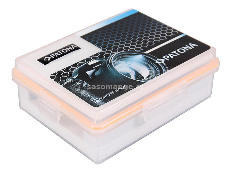 Patona Storage Box for Batteries and Memory Cards