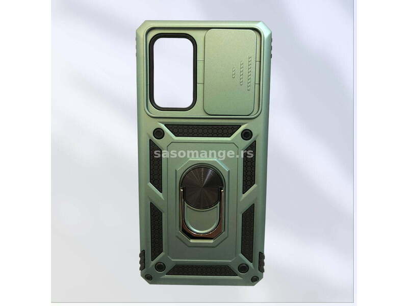 Maska Defender Ring &amp; Camera protection za Samsung A53 zelena