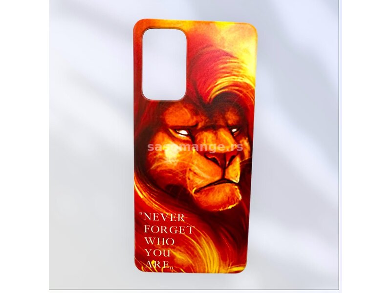 Maska Print za Samsung A72 lion king