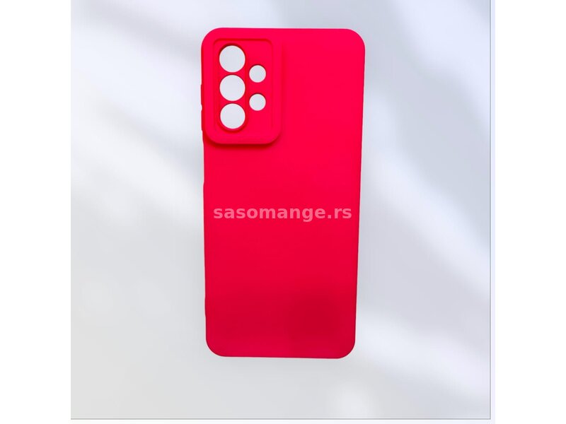 Maska Camera Color za Samsung A23 pink