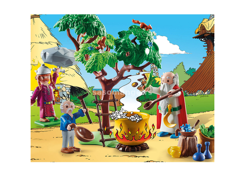 Playmobil Asterix Getafix pravi magični napitak 70933 - 35045