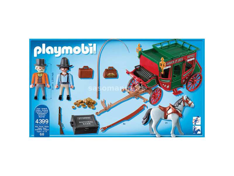 Playmobil Ekspres poštanska kočija 4399