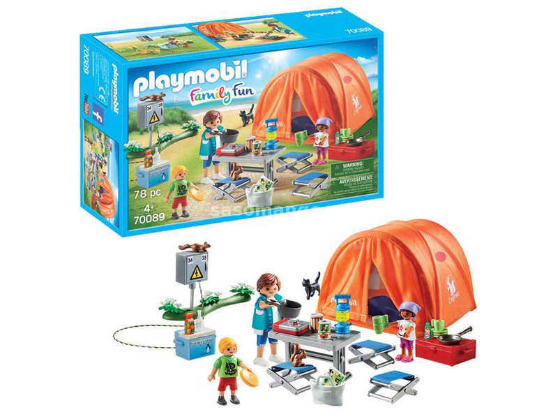 Playmobil Family Fun Kampovanje 70089 - 23195
