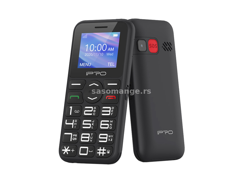 Mobilni telefon IPRO Senior F183 1.8" DS 32MB/32MB crni