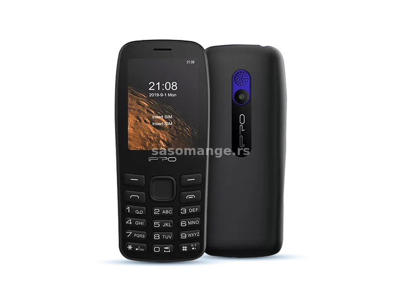 Mobilni telefon IPRO A25 2.4" DS 32MB/32MB crno-plavi
