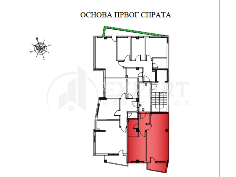 Novogradnja na Crvenom pevcu, 1.5, 49 m2, povrat PDV-a