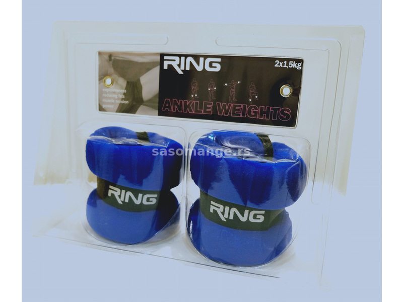 Ring Tegovi za noge 2x1,5 kg RX AW 2201-1,5