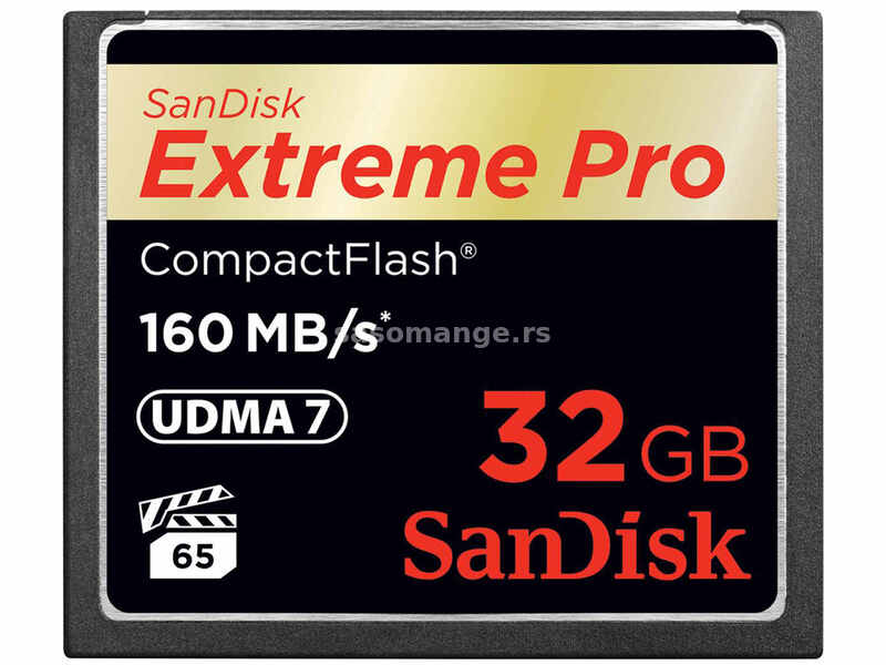 SanDisk Compact Flash 32GB Extreme Pro 160MB/s