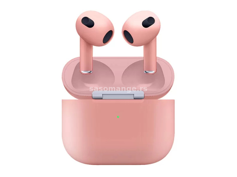 Slušalice Bluetooth Airpods AP4 roze boje