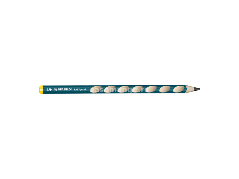 Ergonomska olovka za levoruke STABILO EASYgraph HB petrol