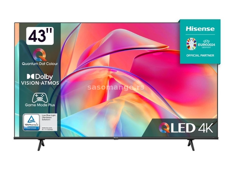 HISENSE 43 inča 43E7KQ QLED 4K UHD Smart TV