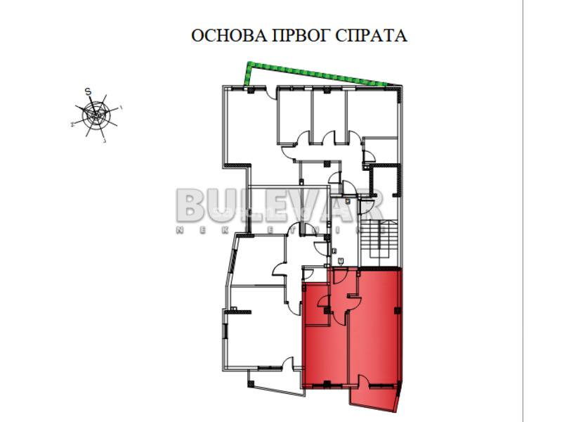 Novogradnja na Crvenom pevcu, 1.5, 49 m2, povrat PDV-a