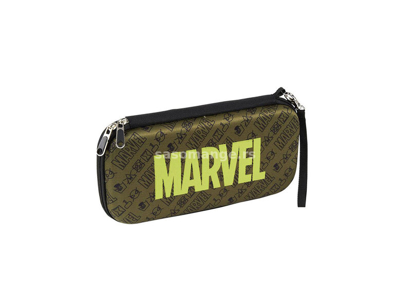 Torbica Marvel - Logo - Protective Case - Green