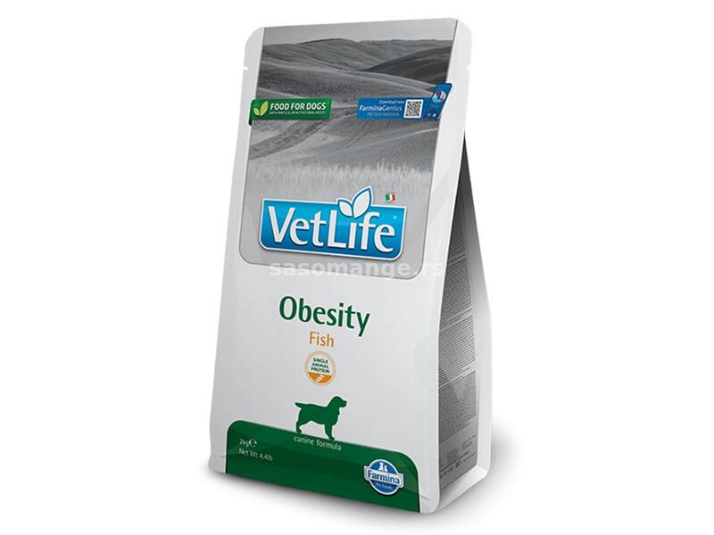 Vet Life veterinarska dijeta dog OBESITY FISH 2kg