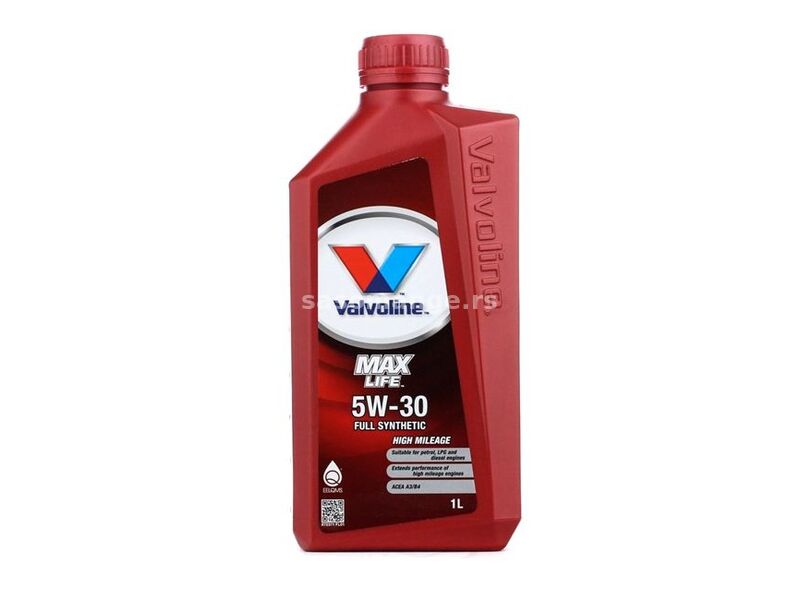 Motorno ulje VALVOLINE Max Life FE 5W30 1 L