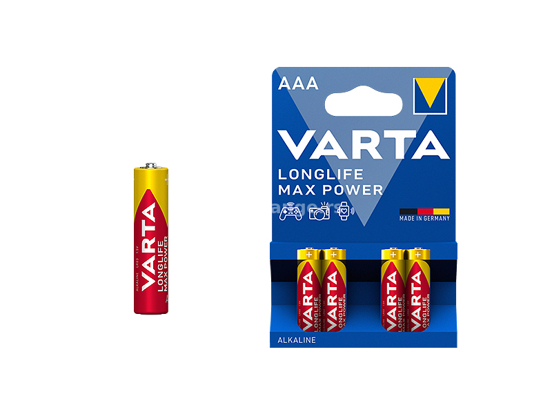 Varta baterija, Longlife Max Power, LR03