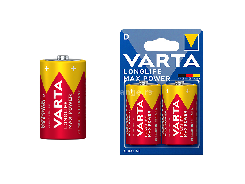 Varta baterija, Longlife Max Power, LR20