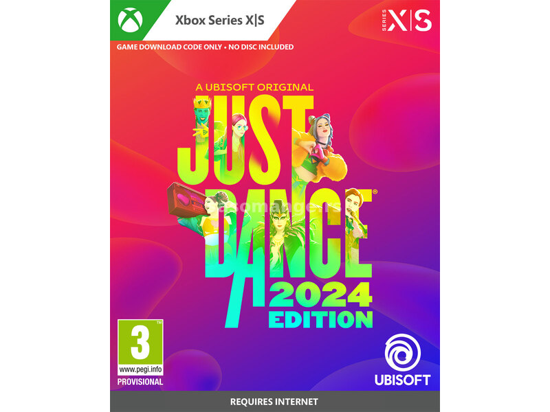 Xbox Series S/x Just Dance 2024 - Code In A Box