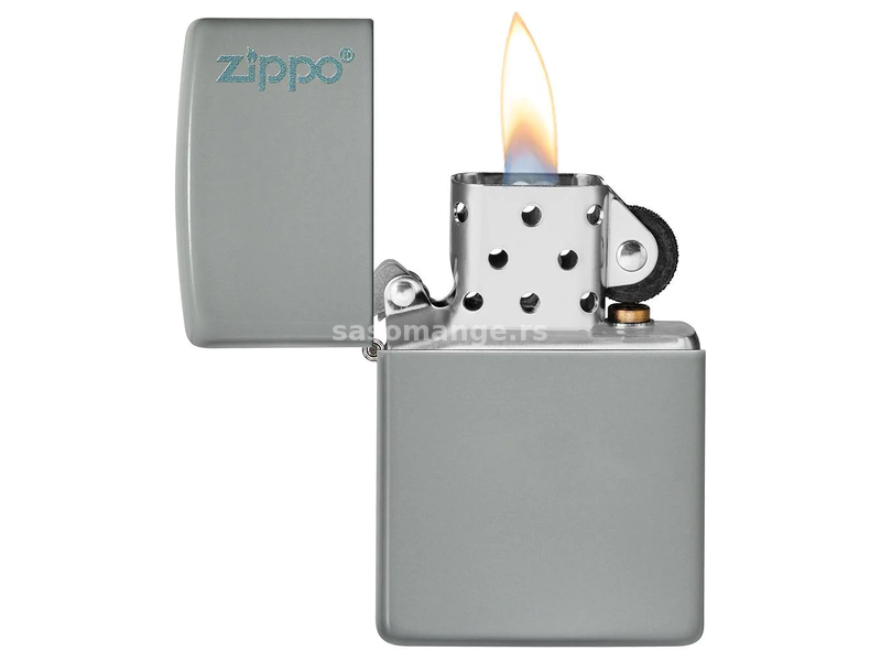 Zippo Upaljač Z49452ZL Classic Flat Grey Logo 5271