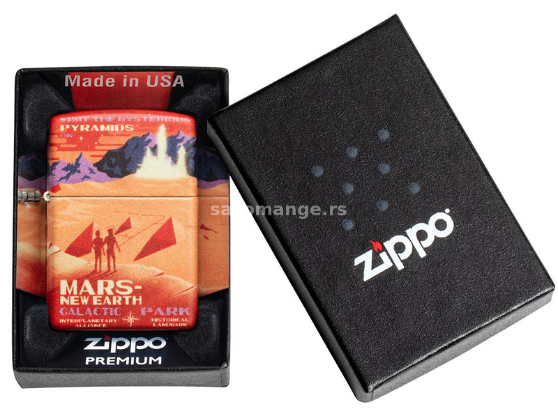 Zippo Upaljač Z49634 Mars Design 4600