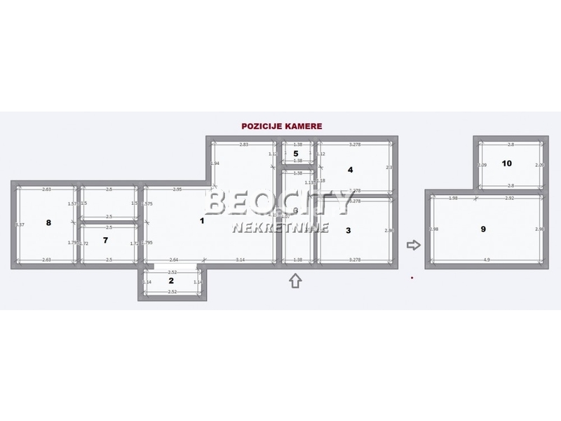 Palilula, Višnjička Banja, Alberta Ajnštajna, 4.0, 75m2