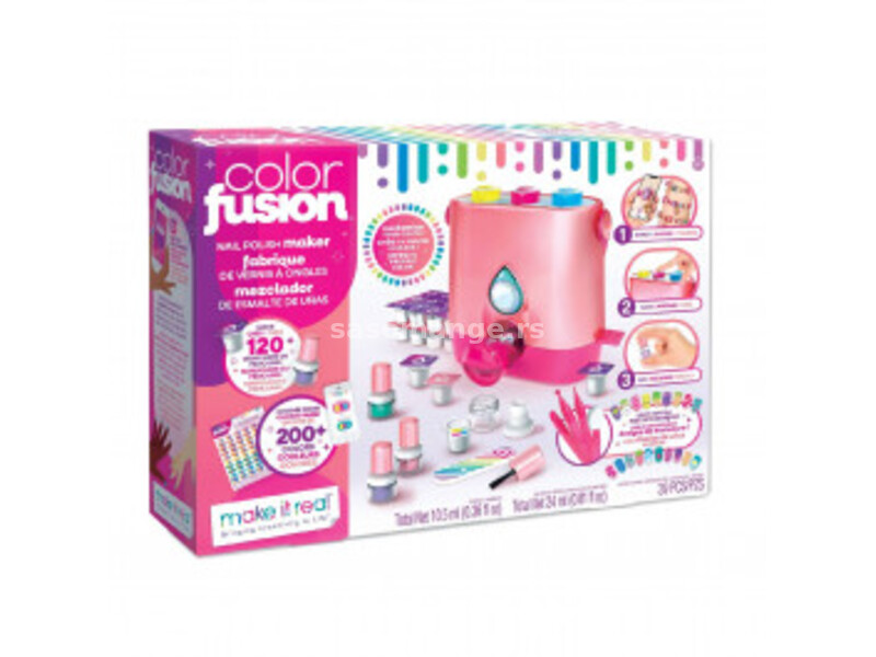 MAKE IT REAL Color Fusion: Nail Polish Uređaj 2561