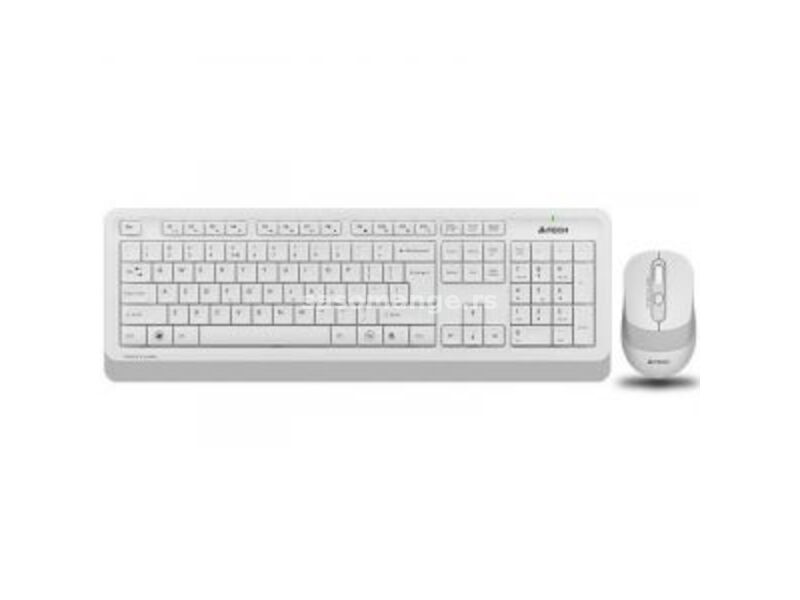 A4 Tech FG1010 Fstyler beli bežični komplet tastatura+optički miš