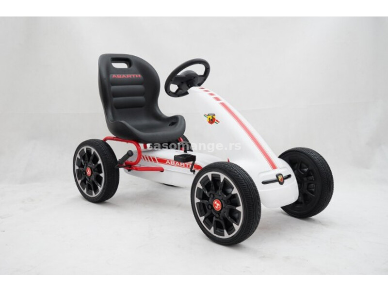 Abarth Licencirani Karting - Formula na pedale sa mekim gumama - Beli ( BJ 9388 )