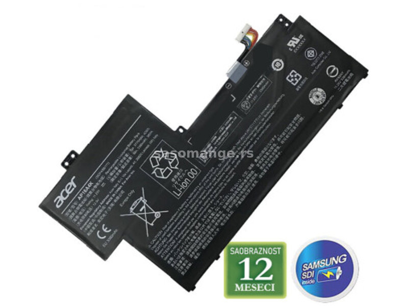 Acer ao1-132 / ap16a4k 11.25v 42wh baterija za laptop ( 2632 )