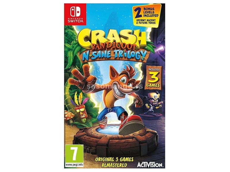 ACTIVISION BLIZZARD Crash Bandicoot N. Sane Trilogy (Nintendo Switch)