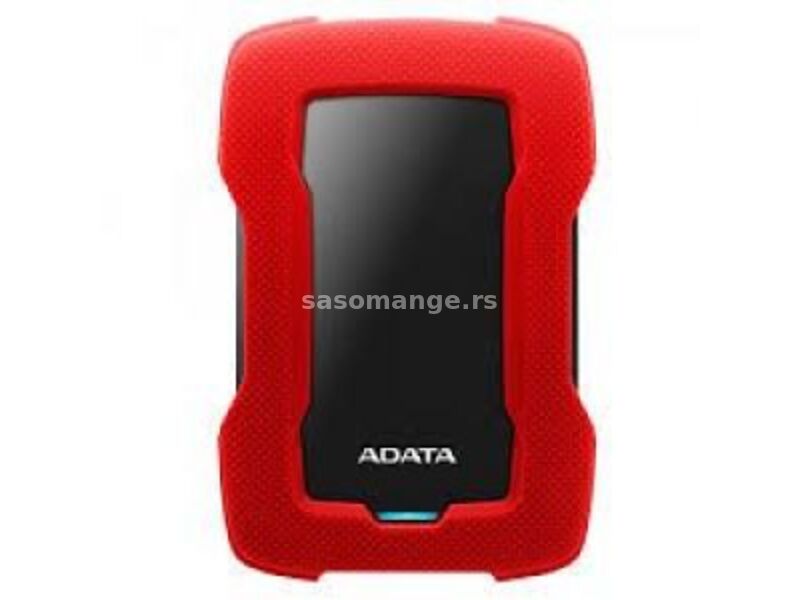 Adata AHD330-1TU31-CRD eksterni hard disk 1TB 2.5" crveni