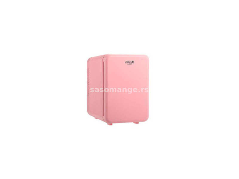 Adler ad8084p mini prenosni frižider 4l 12/220v pink