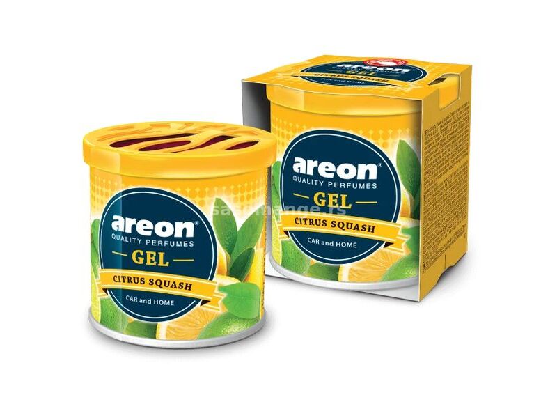 Mirisni gel konzerva AREON Gel 80g - CitrusSquash