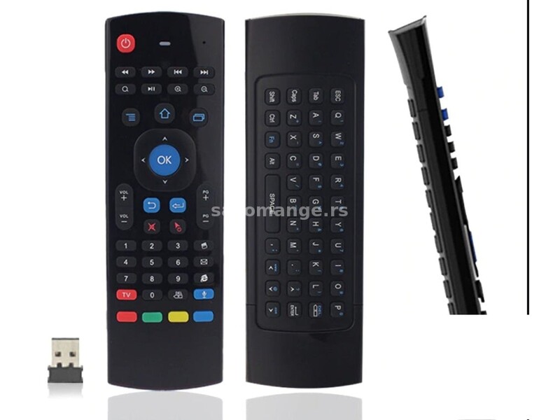 Air fly mous (Miš i tastatura za tv box, smart televizore) - Air fly mous (Miš i tastatura za tv ...