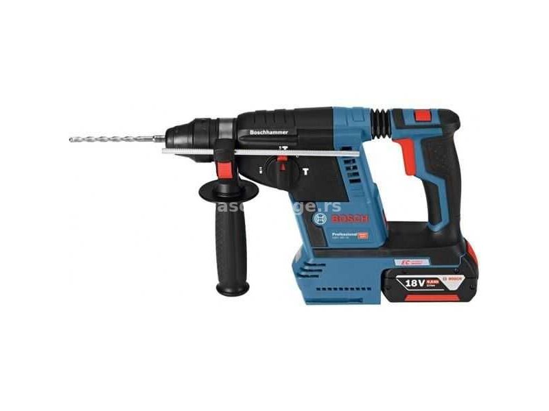 BOSCH Akumulatorski elektro-pneumatski čekić / bušilica GBH 18V-26/ 2x6.0Ah