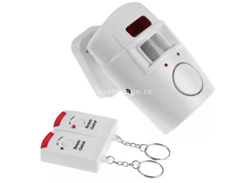 Alarmni Sistem Alaram Sa Senzorom + Dva Daljinska Upravljaca - Alarmni Sistem Alaram Sa Senzorom ...