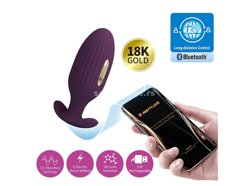 Analni vibrator aplikacija Jefferson