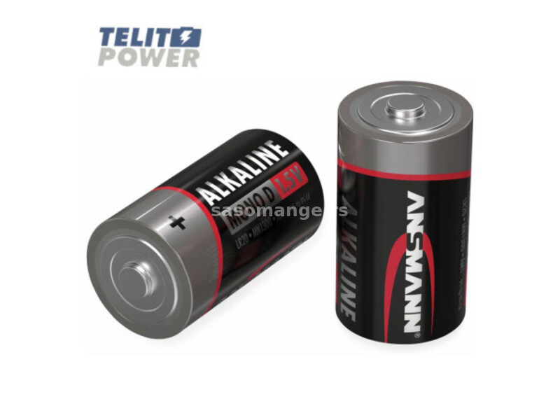 Ansmann - industrial alkalna baterija 1.5v lr20 (d) ( 4425 )