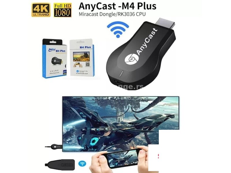 AnyCast M4 MiraCast - Wi-Fi HDMI - AnyCast M4 MiraCast - Wi-Fi HDMI