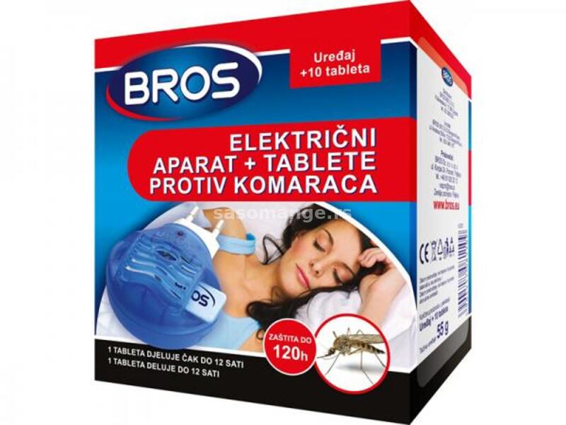 Aparat + 10 tableta za komarce bros