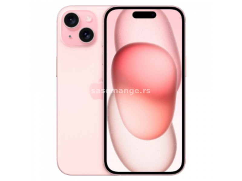 Apple iPhone 15 Plus 512GB (MU1J3SX/A) roze mobilni 6.7" Hexa Core Apple A16 Bionic 6GB 512GB 48M...
