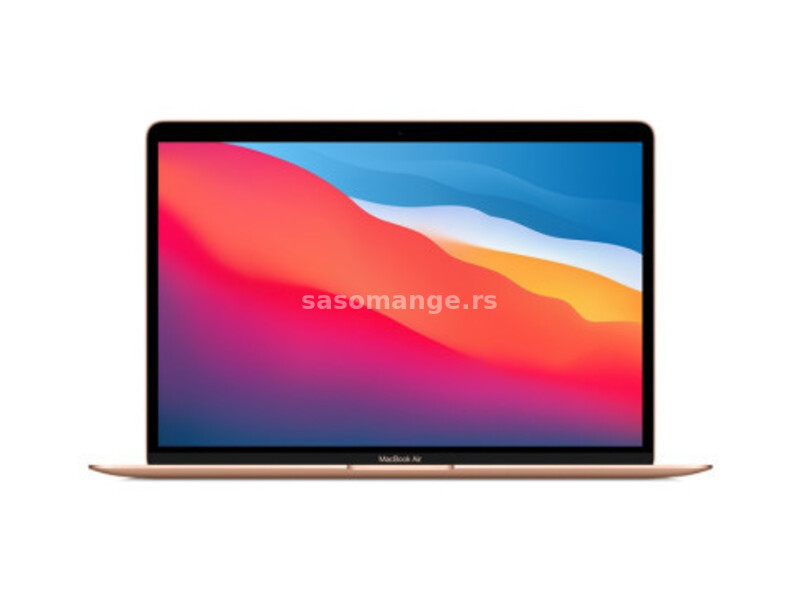 Apple MacBook Air 13.3 inch M1 8-core CPU 7-core GPU 8GB 256GB SSD Gold laptop (mgnd3ze/a)