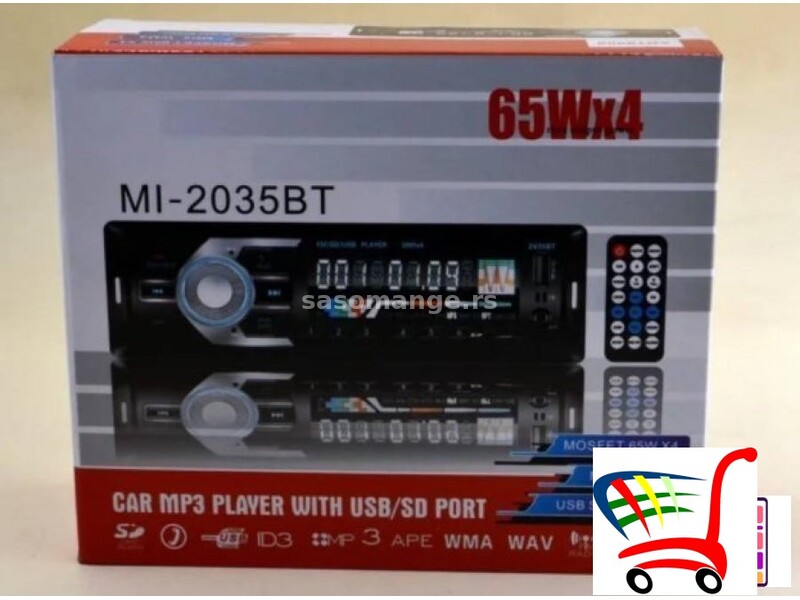 Auto radio model MI-2035BT - Auto radio model MI-2035BT